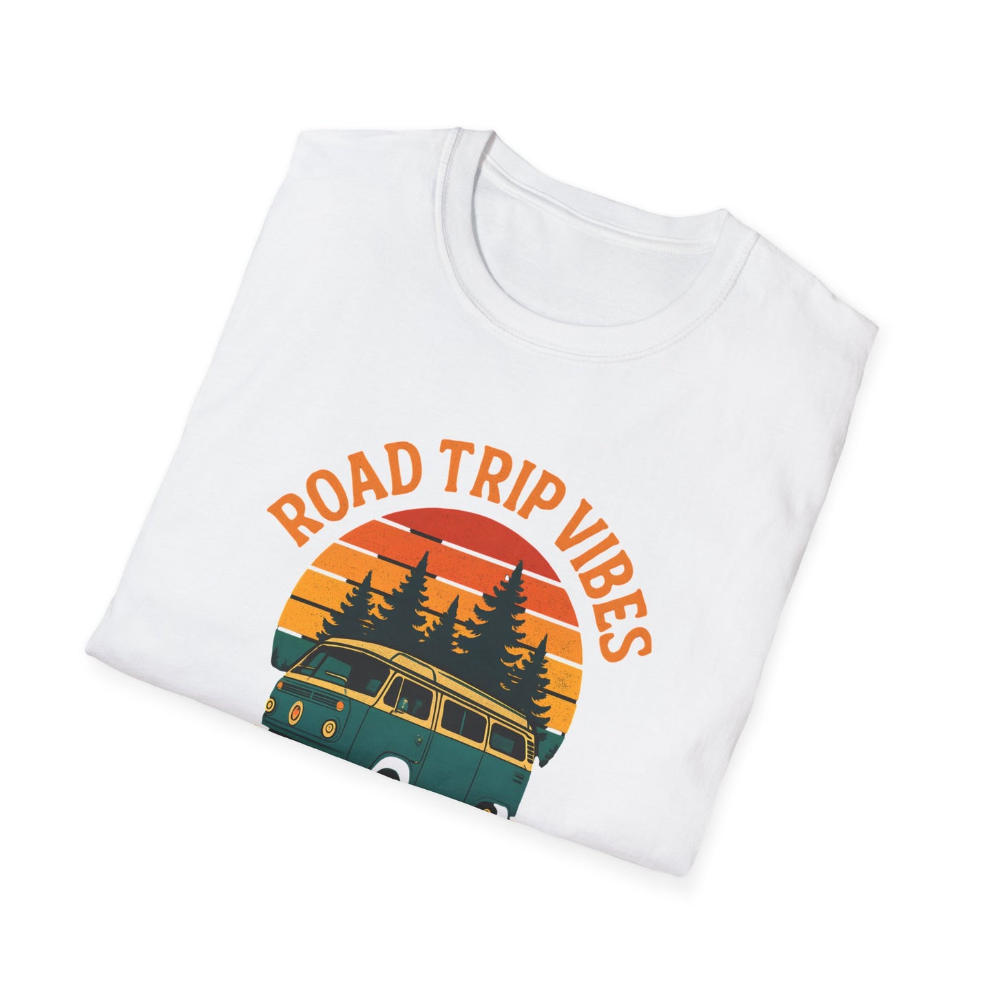 Road Trip Vibes T-Shirt - Adventure Travel & Wanderlust Tee