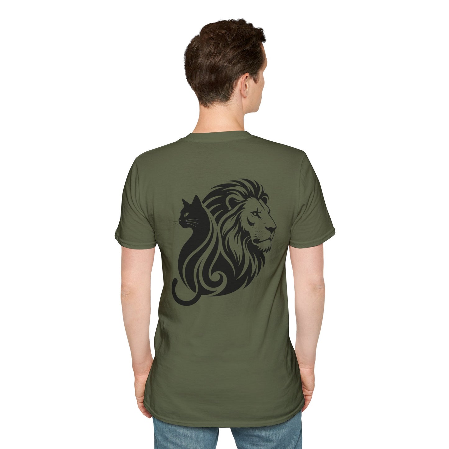 Lion Cub Kitten Tee — Cute Cat & Wildlife Graphic T-Shirt