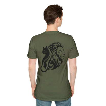 Lion Cub Kitten Tee — Cute Cat & Wildlife Graphic T-Shirt