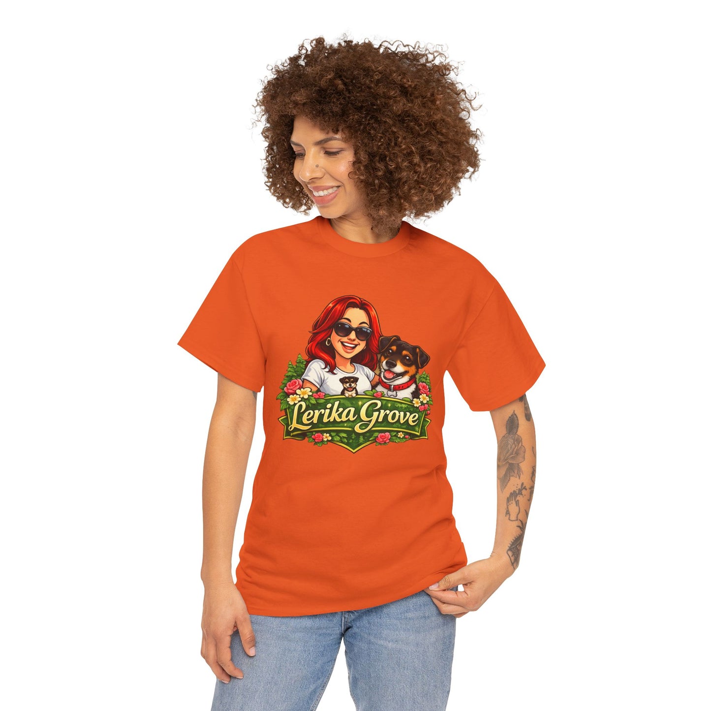 The Lerika Grove Tee — Pet Lover Portrait