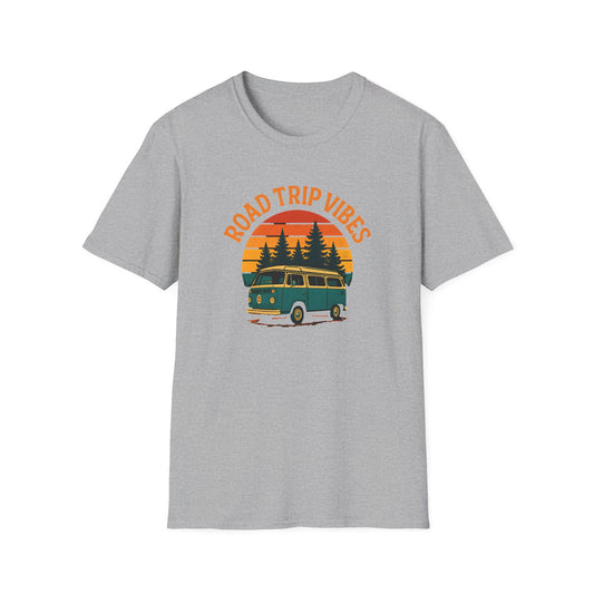 Road Trip Vibes T-Shirt - Adventure Travel & Wanderlust Tee