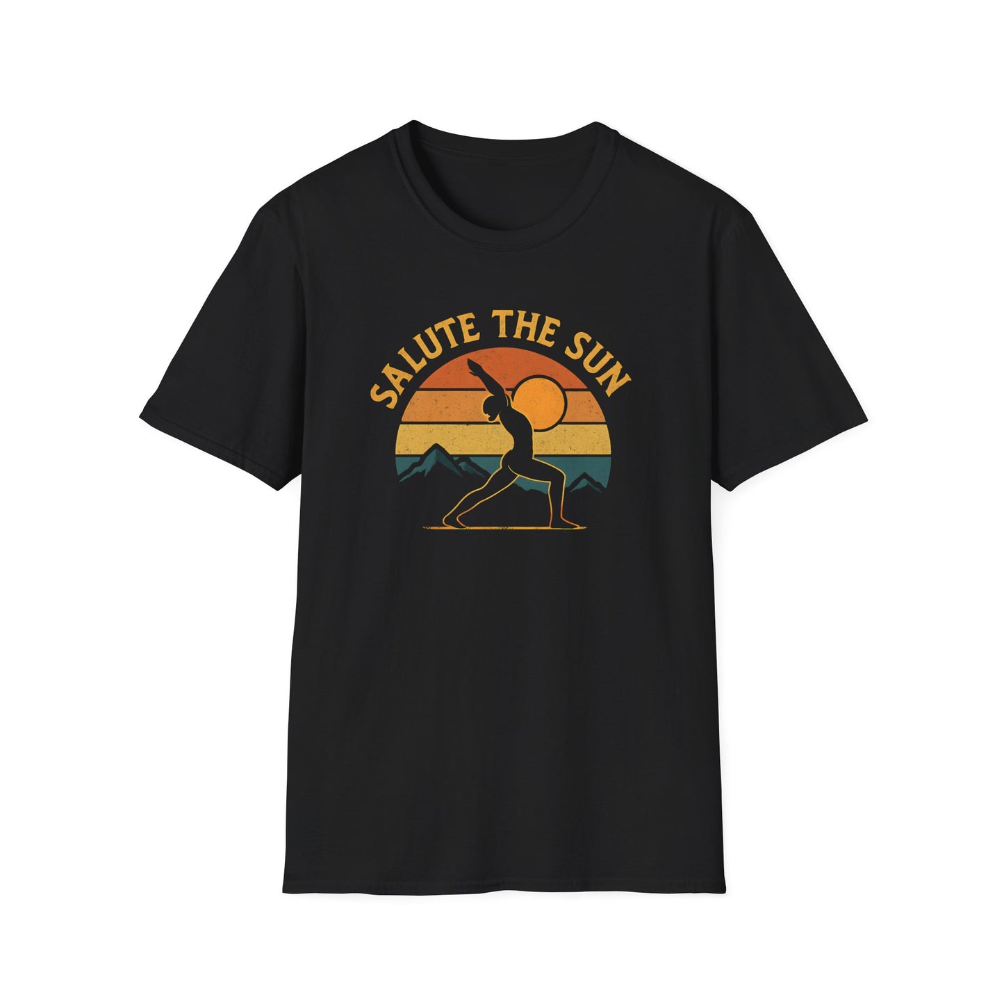 Salute the Sun T-Shirt - Yoga & Nature Inspired Mindful Living Tee