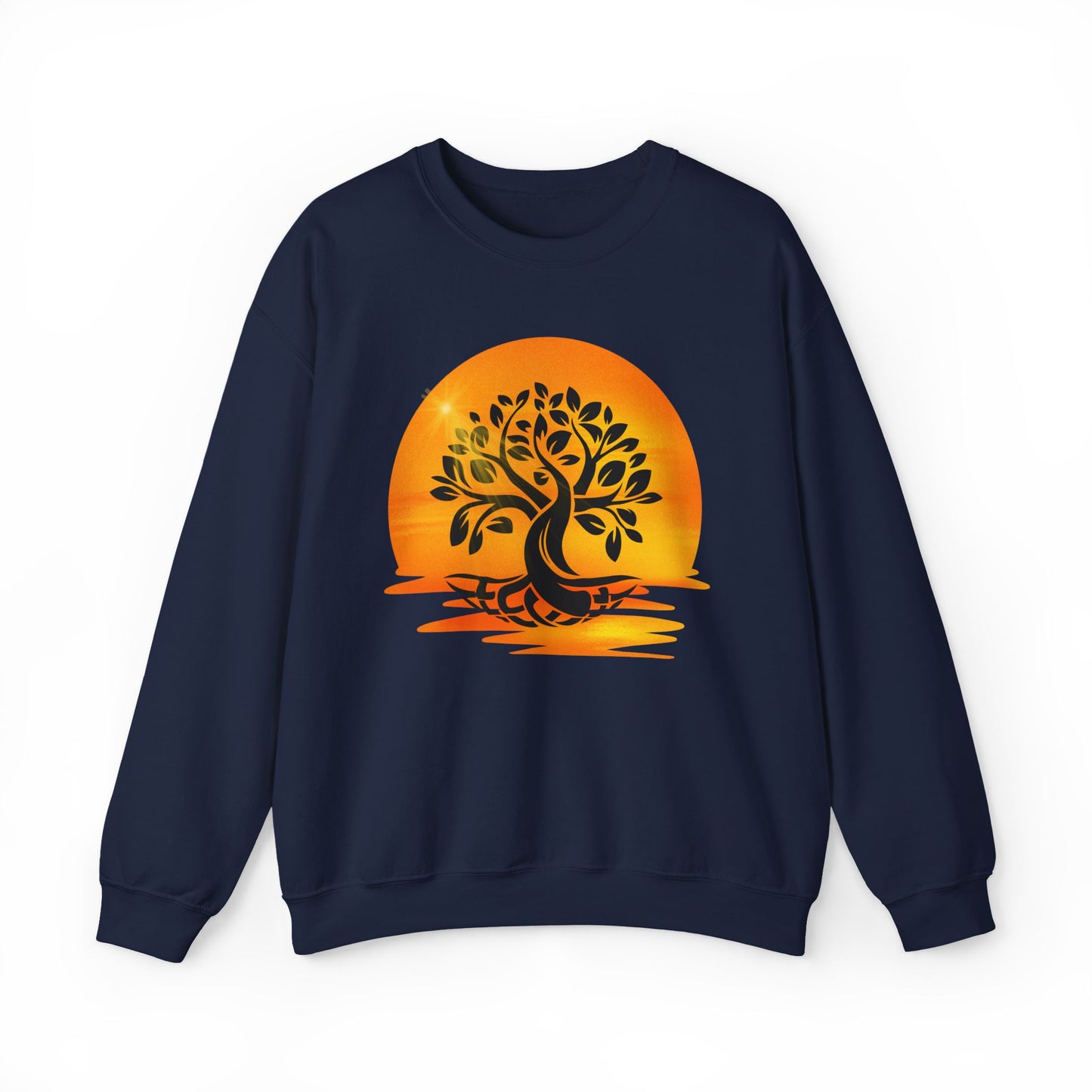 Tree of Life Sweatshirt – Sunset Tribal Graphic Crewneck