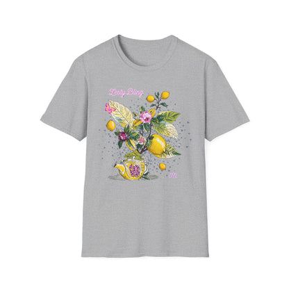 Lemon Blossom T-Shirt — Vintage Botanical Floral Graphic