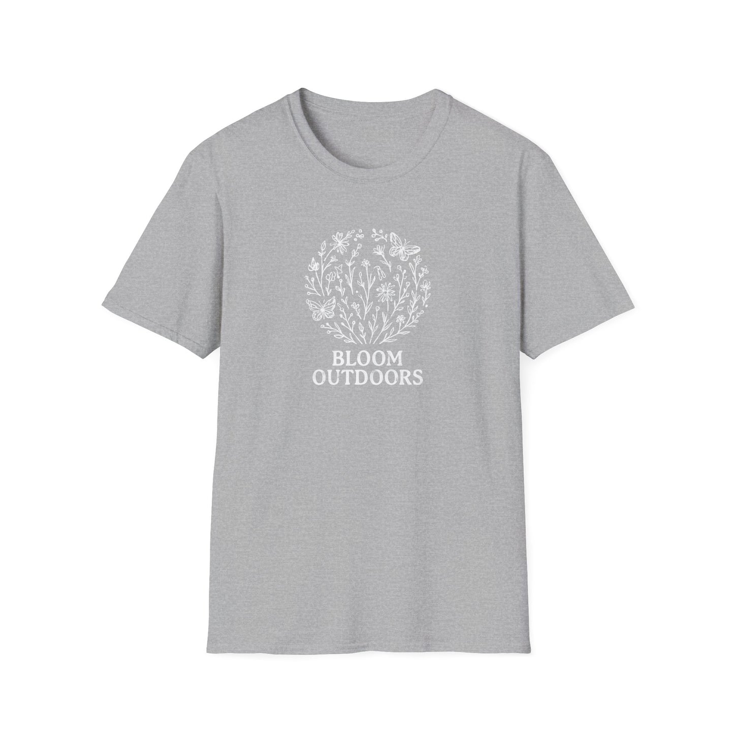 Bloom Outdoors Logo T-Shirt - Botanical Nature Tee
