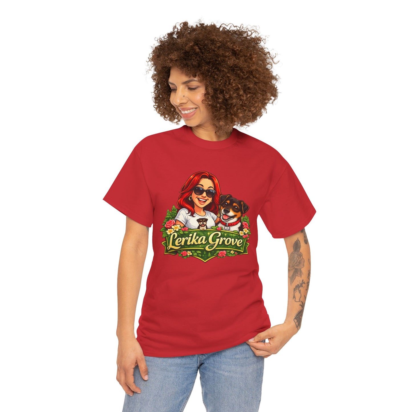 The Lerika Grove Tee — Pet Lover Portrait