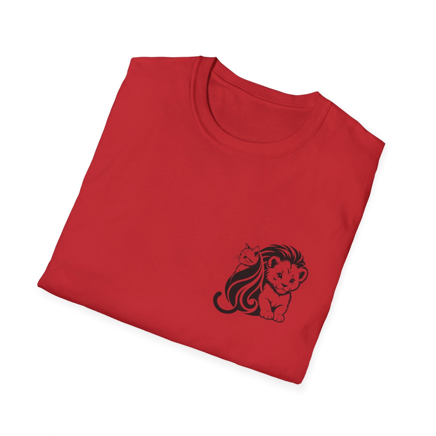 Lion Cub Kitten Tee — Cute Cat & Wildlife Graphic T-Shirt