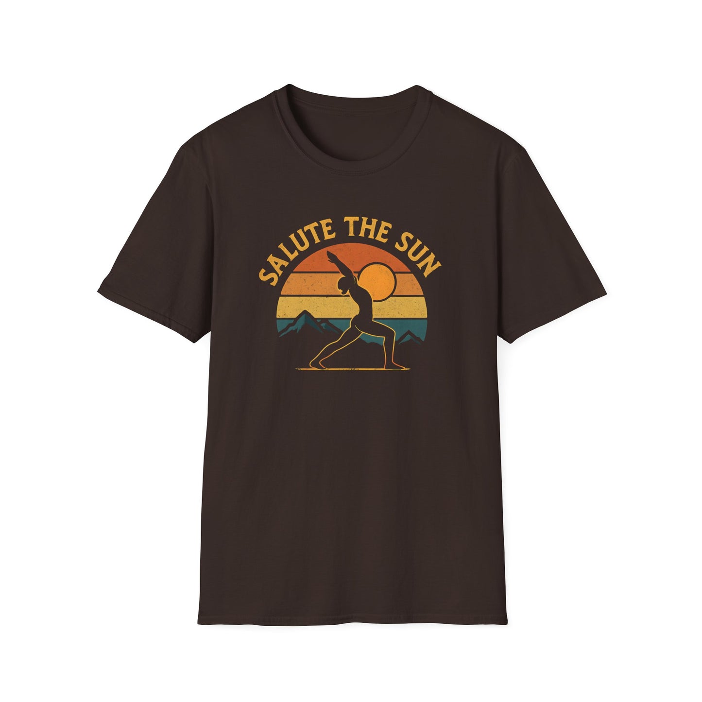 Salute the Sun T-Shirt - Yoga & Nature Inspired Mindful Living Tee