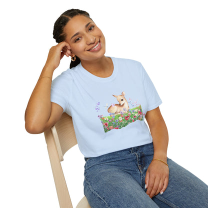 Doe in Wildflower Meadow T-Shirt
