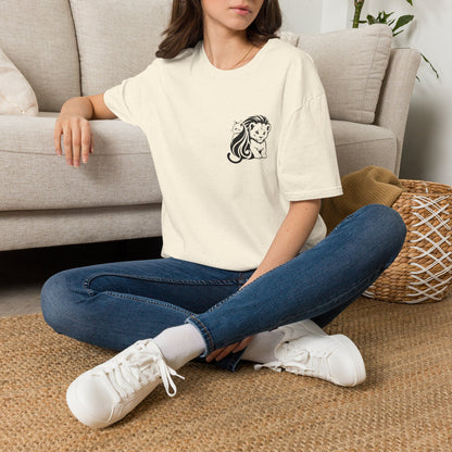 Lion Cub Kitten Tee — Cute Cat & Wildlife Graphic T-Shirt