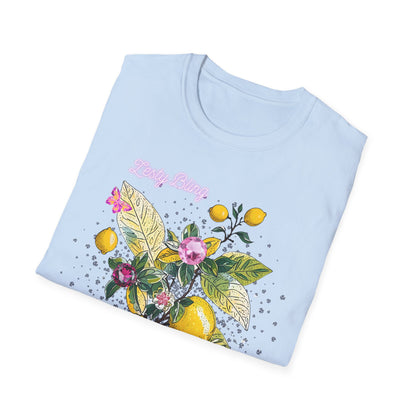 Lemon Blossom T-Shirt — Vintage Botanical Floral Graphic