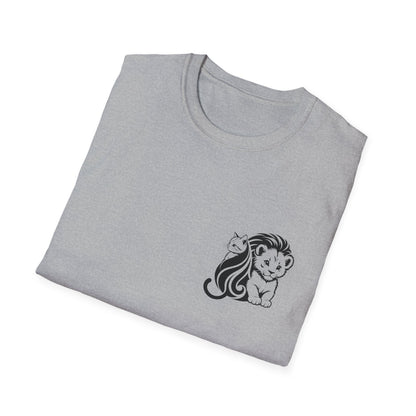 Lion Cub Kitten Tee — Cute Cat & Wildlife Graphic T-Shirt