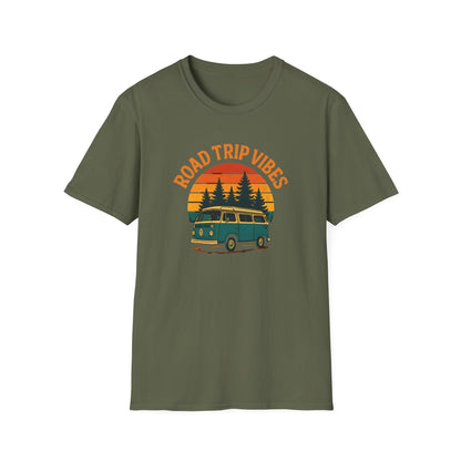 Road Trip Vibes T-Shirt - Adventure Travel & Wanderlust Tee