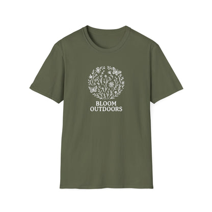 Bloom Outdoors Logo T-Shirt - Botanical Nature Tee