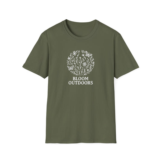 Bloom Outdoors Logo T-Shirt - Botanical Nature Tee