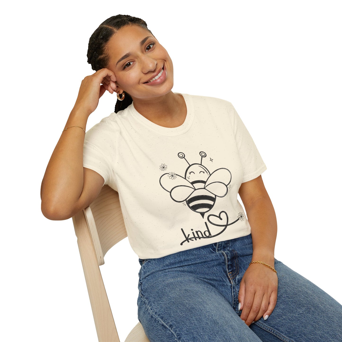 Bee Kind T-Shirt | Bee & Wildflower Graphic Tee