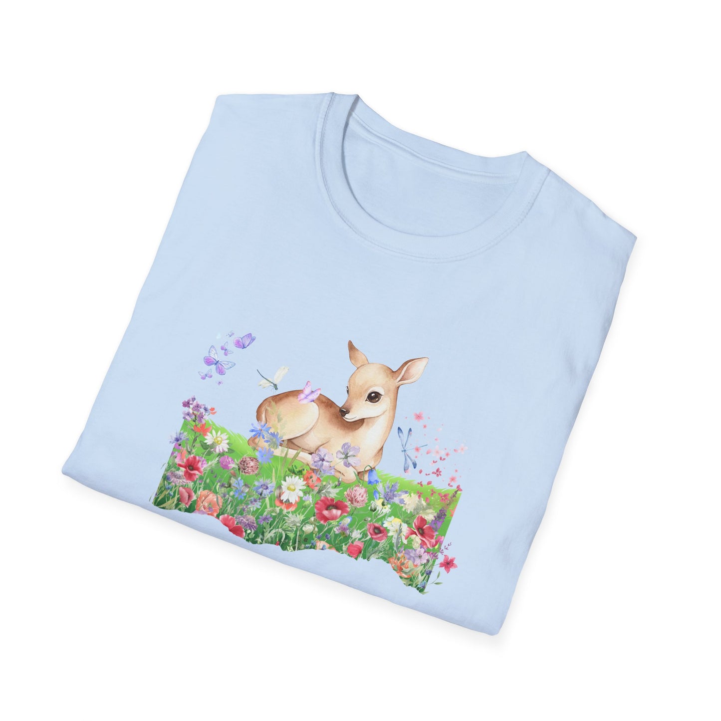 Doe in Wildflower Meadow T-Shirt
