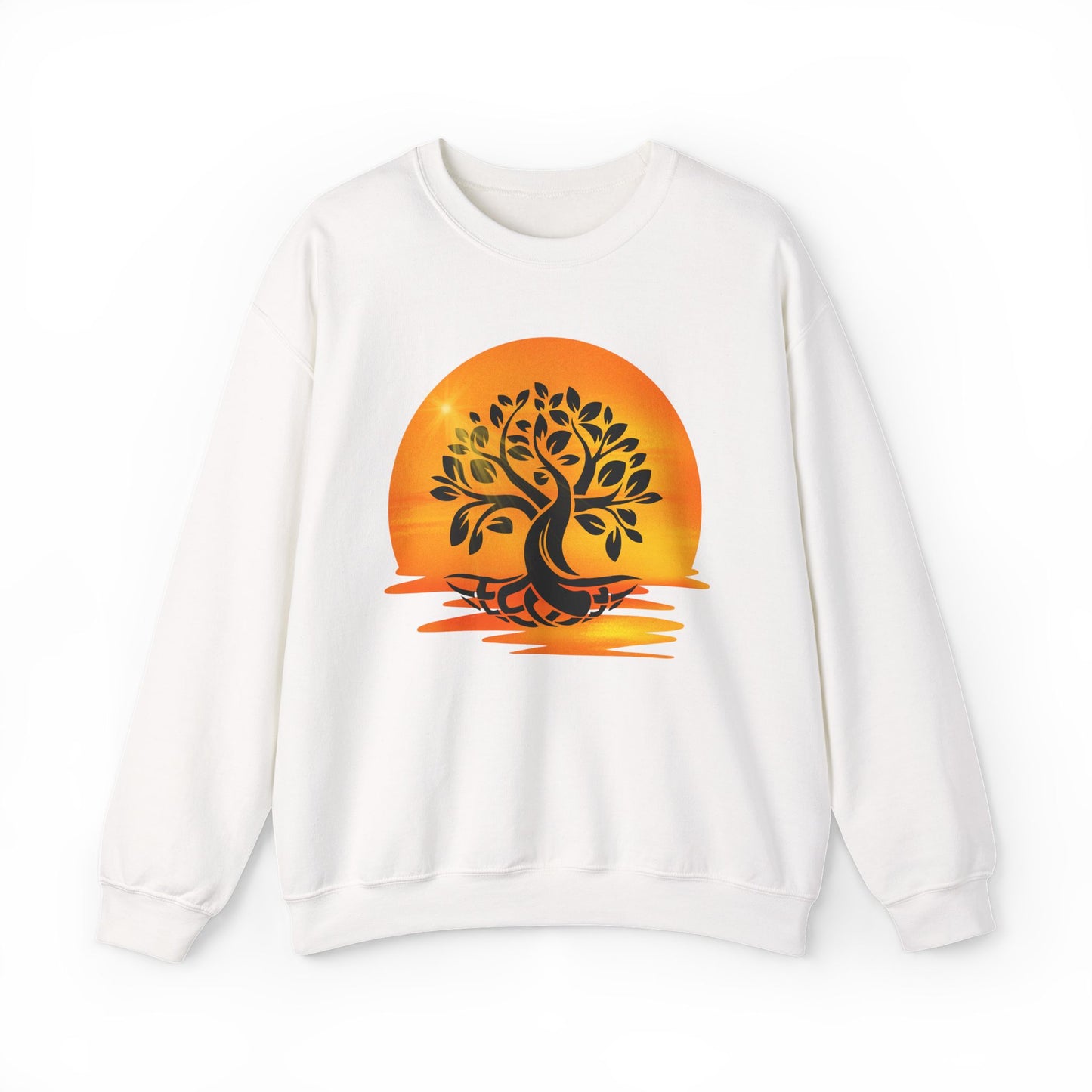 Tree of Life Sweatshirt – Sunset Tribal Graphic Crewneck