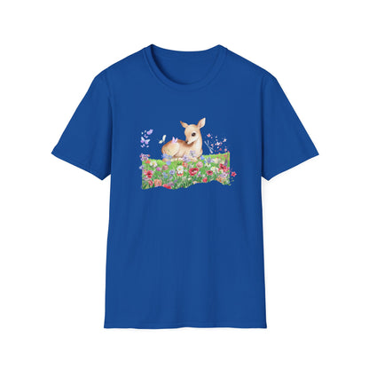 Doe in Wildflower Meadow T-Shirt
