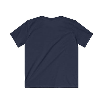 Kids Tee — Playful Corgi Puppy with Butterfly Graphic