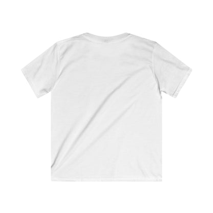 Kids Tee — Playful Corgi Puppy with Butterfly Graphic