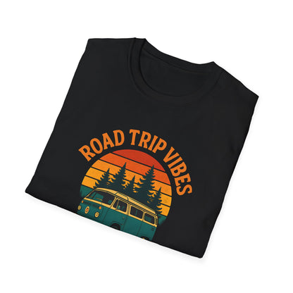 Road Trip Vibes T-Shirt - Adventure Travel & Wanderlust Tee