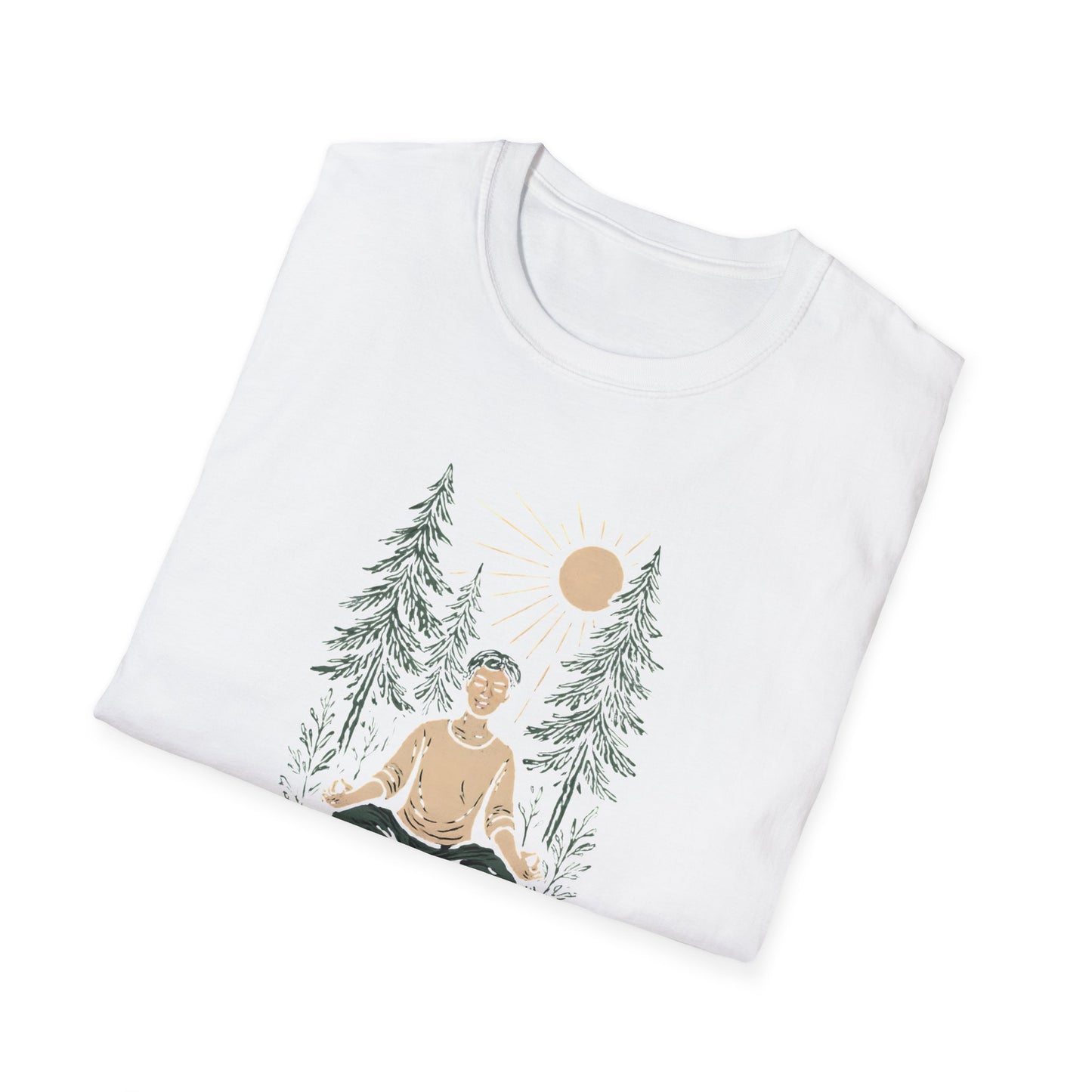 Forest Bathing Club T-Shirt — Meditation Nature Tee