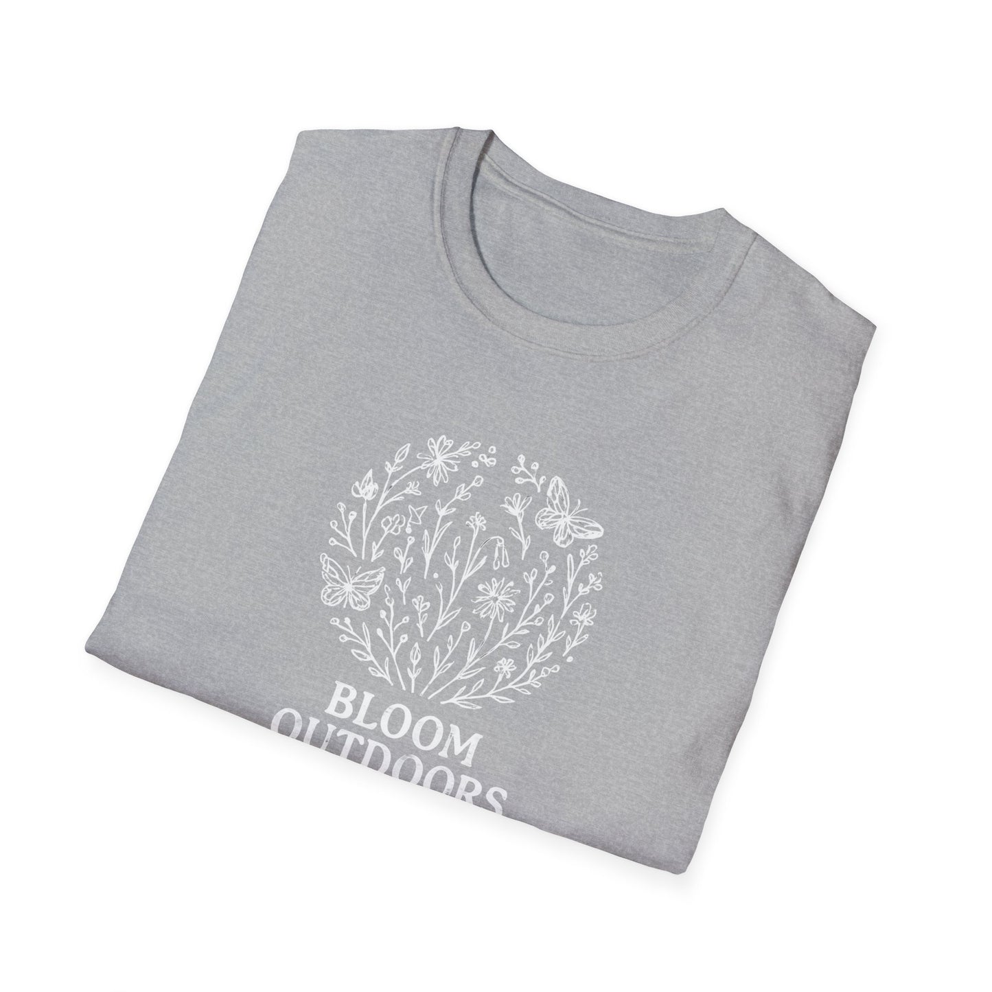 Bloom Outdoors Logo T-Shirt - Botanical Nature Tee