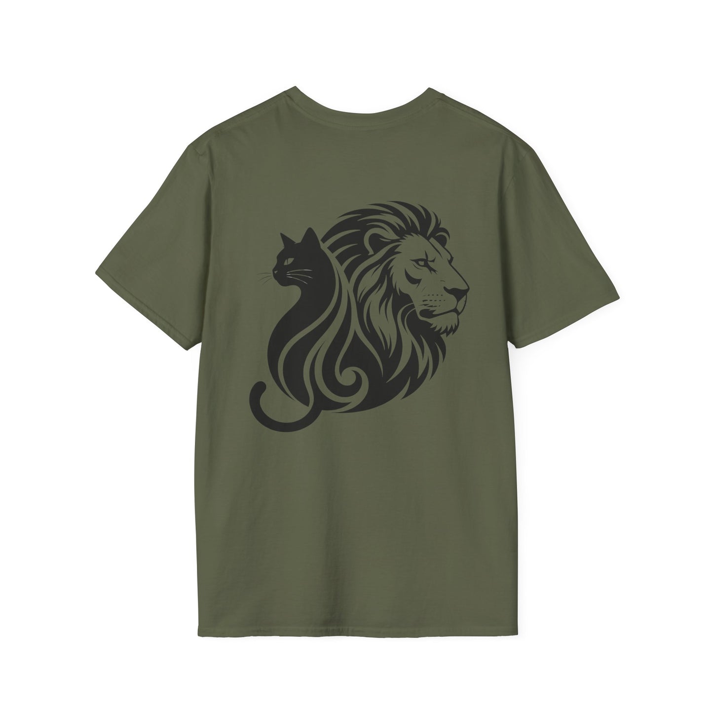 Lion Cub Kitten Tee — Cute Cat & Wildlife Graphic T-Shirt