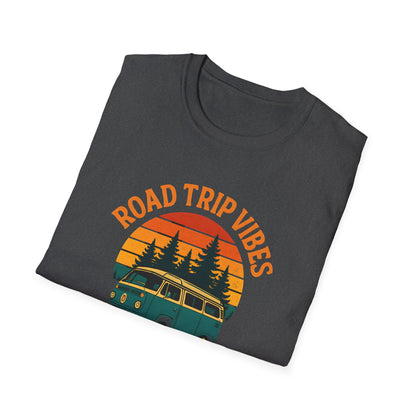 Road Trip Vibes T-Shirt - Adventure Travel & Wanderlust Tee