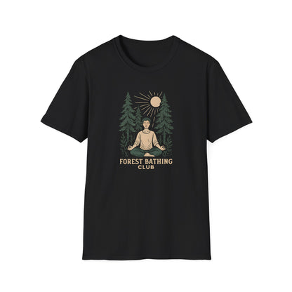 Forest Bathing Club T-Shirt — Meditation Nature Tee