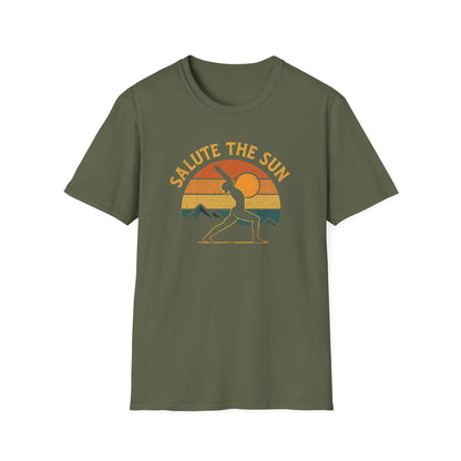 Salute the Sun T-Shirt - Yoga & Nature Inspired Mindful Living Tee
