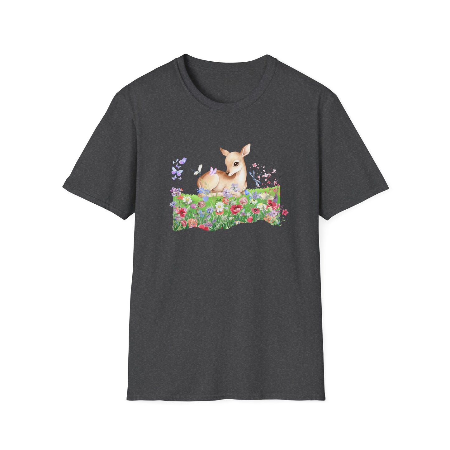 Doe in Wildflower Meadow T-Shirt