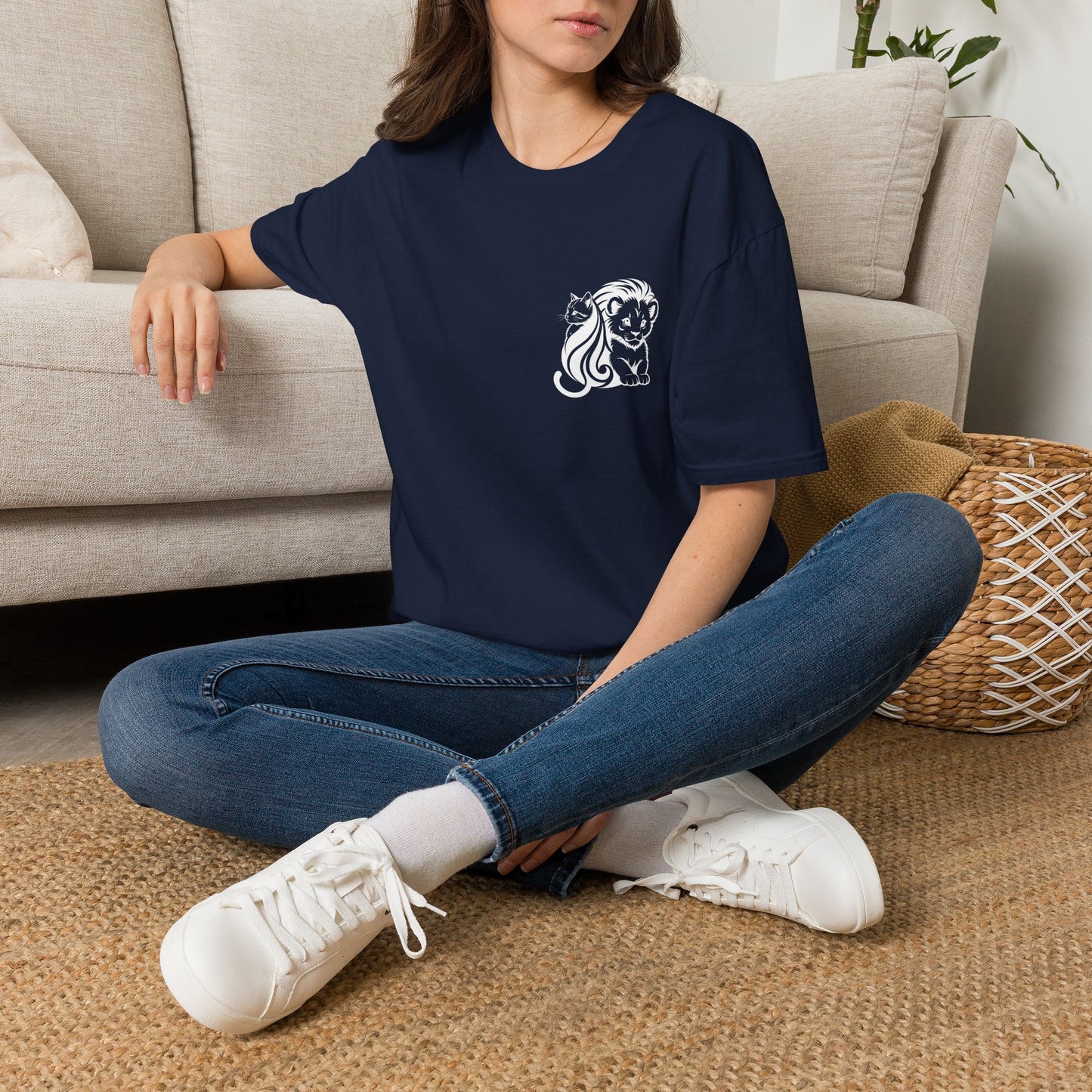 Lion Cub Kitten Tee — Cute Cat & Wildlife Graphic T-Shirt