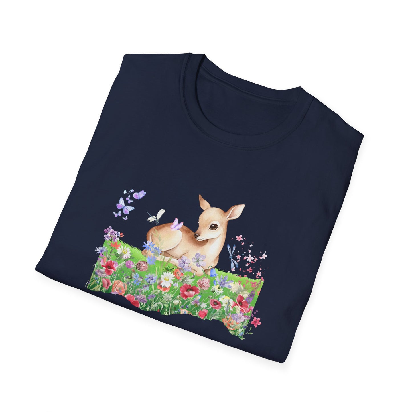 Doe in Wildflower Meadow T-Shirt