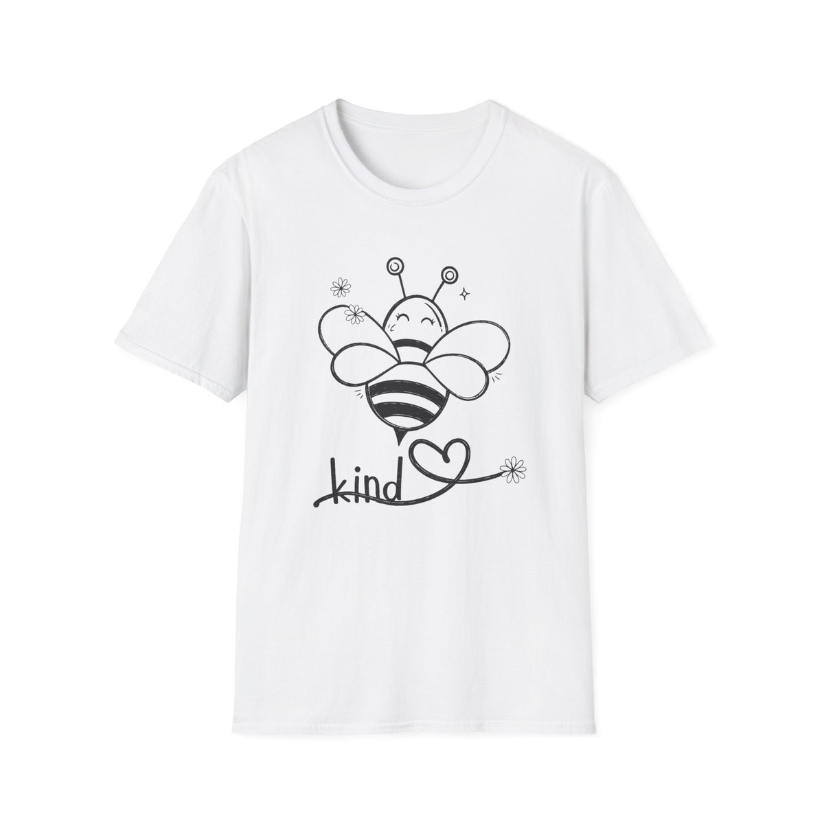 Bee Kind T-Shirt | Bee & Wildflower Graphic Tee
