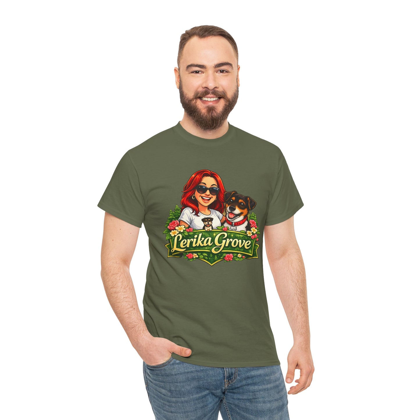 The Lerika Grove Tee — Pet Lover Portrait