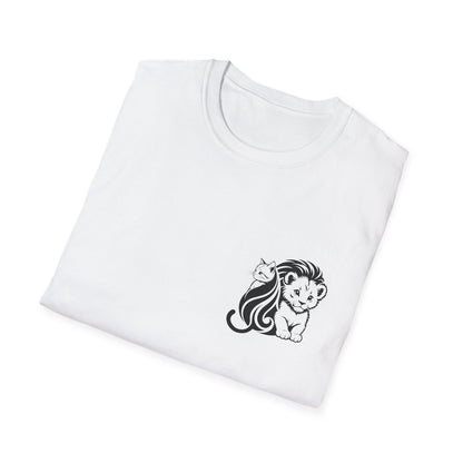 Lion Cub Kitten Tee — Cute Cat & Wildlife Graphic T-Shirt