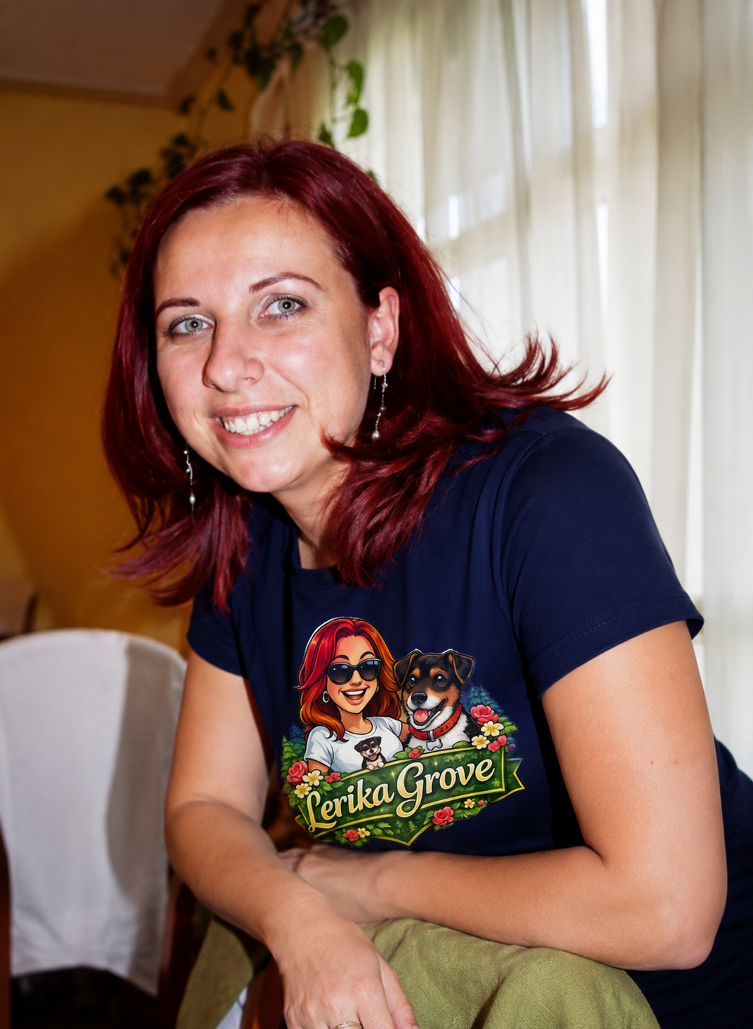 The Lerika Grove Tee — Pet Lover Portrait