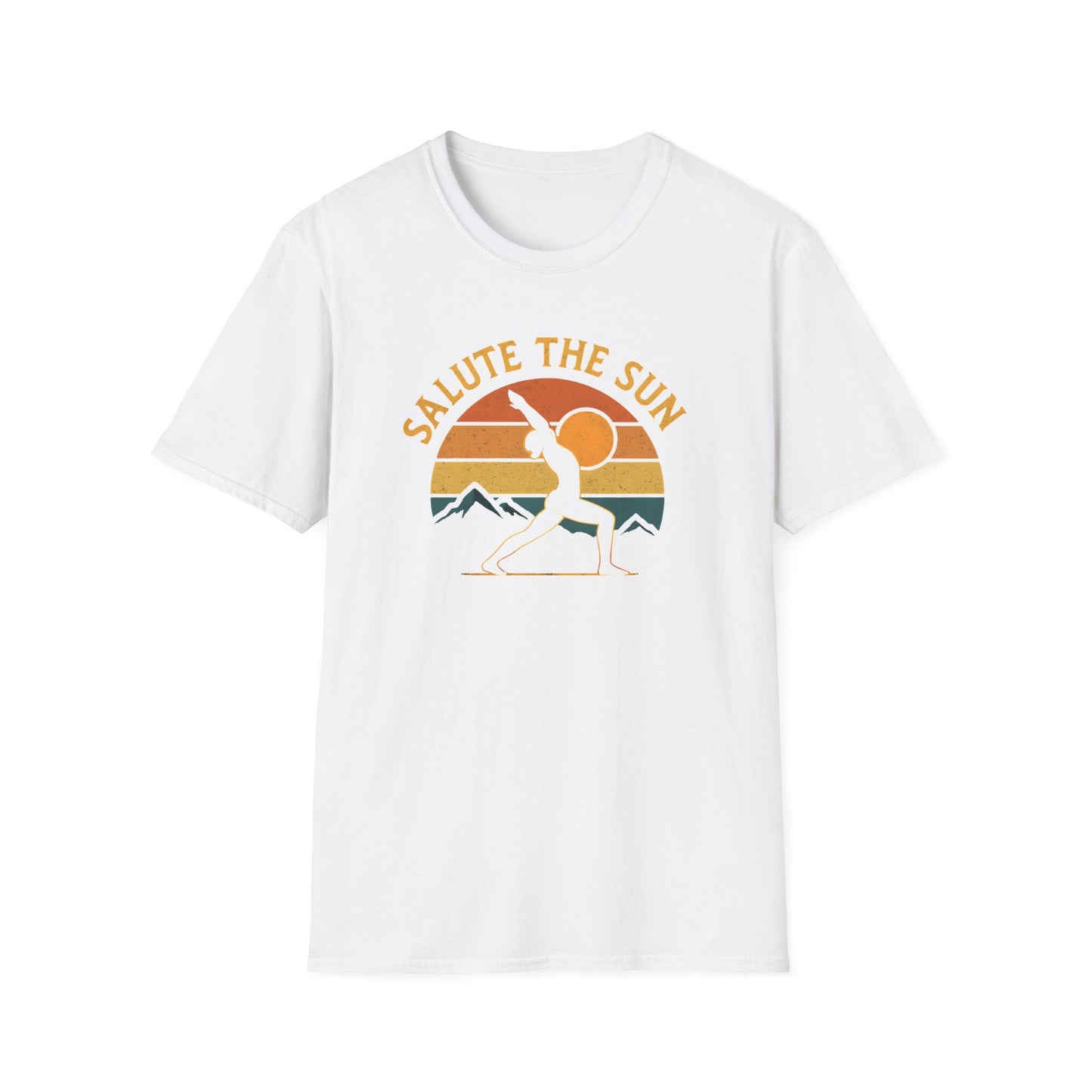 Salute the Sun T-Shirt - Yoga & Nature Inspired Mindful Living Tee