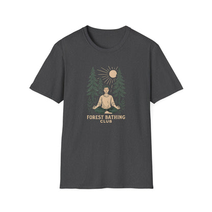 Forest Bathing Club T-Shirt — Meditation Nature Tee