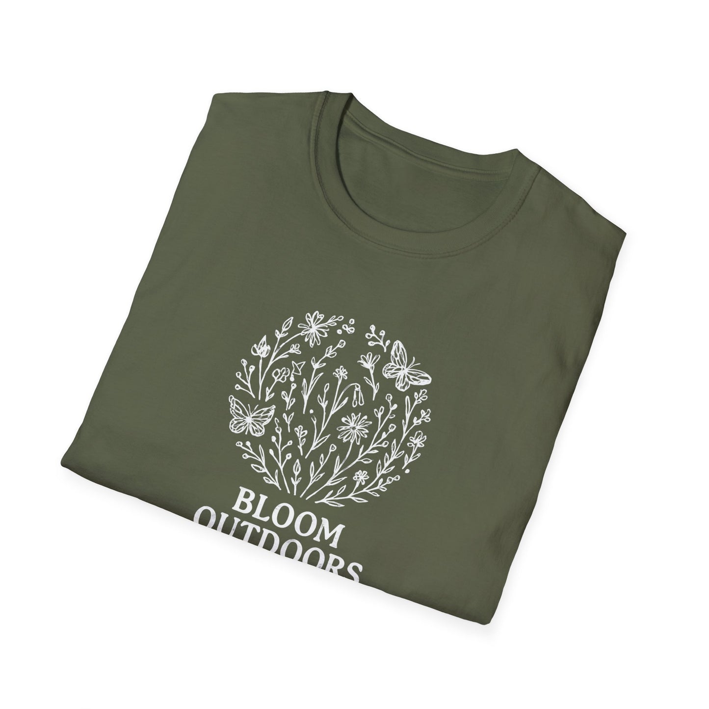 Bloom Outdoors Logo T-Shirt - Botanical Nature Tee