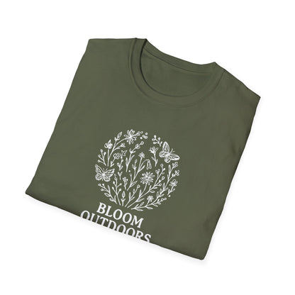 Bloom Outdoors Logo T-Shirt - Botanical Nature Tee