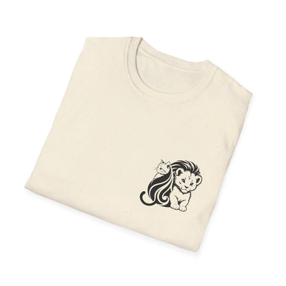 Lion Cub Kitten Tee — Cute Cat & Wildlife Graphic T-Shirt