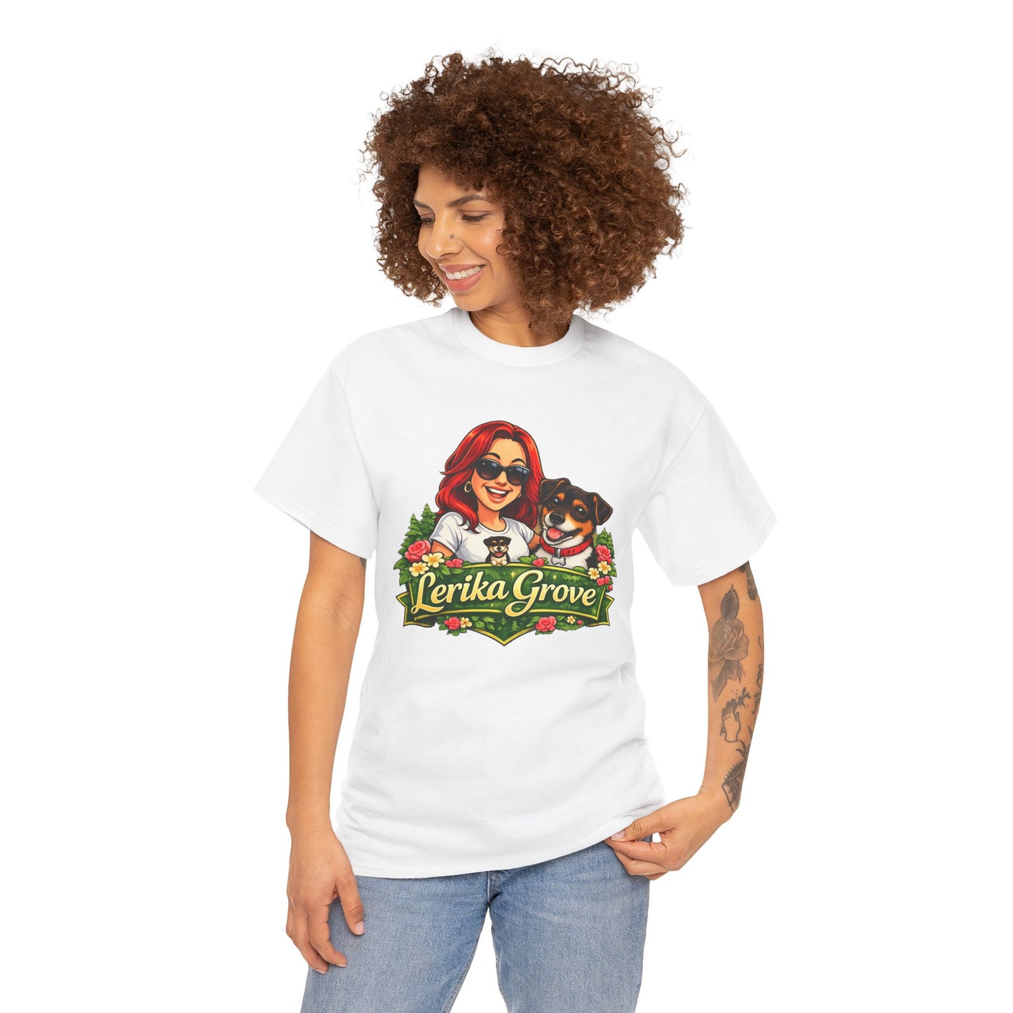 The Lerika Grove Tee — Pet Lover Portrait