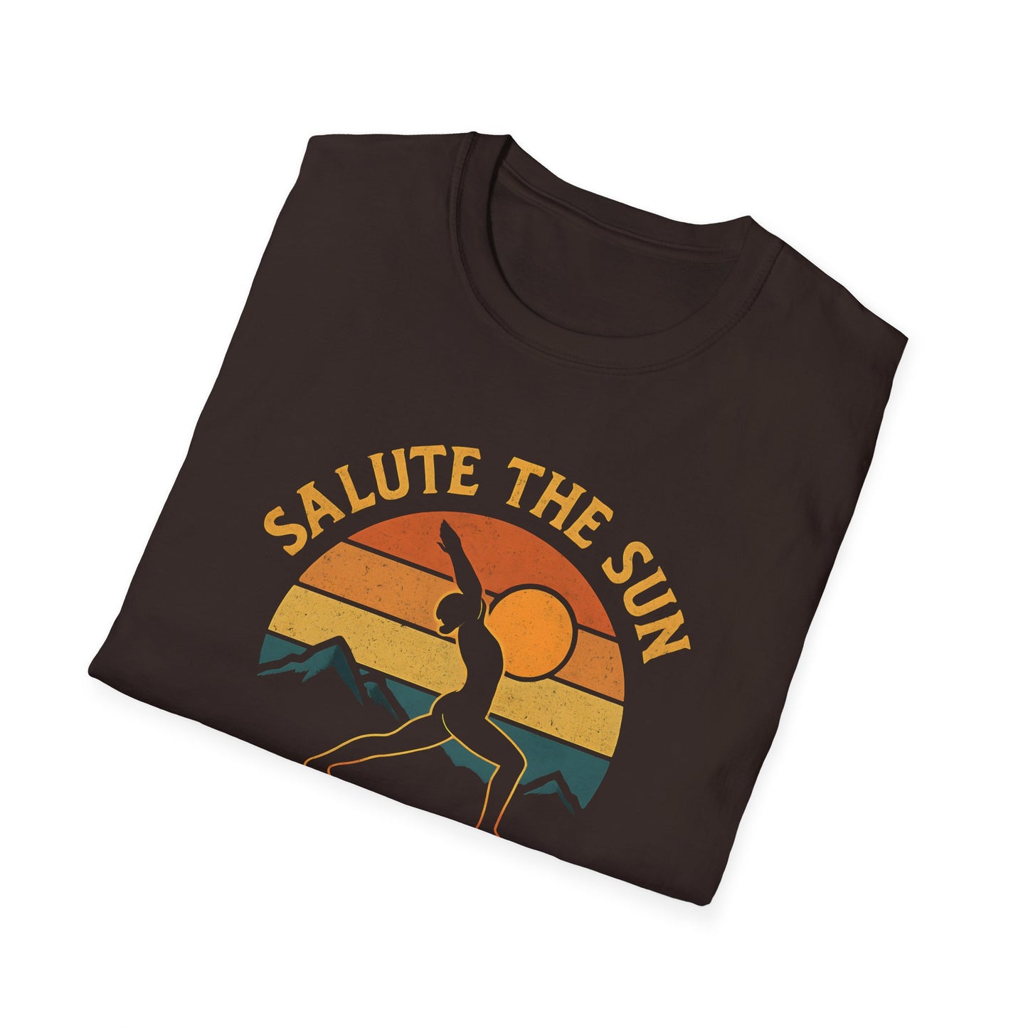 Salute the Sun T-Shirt - Yoga & Nature Inspired Mindful Living Tee
