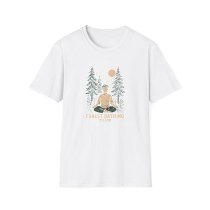 Forest Bathing Club T-Shirt — Meditation Nature Tee