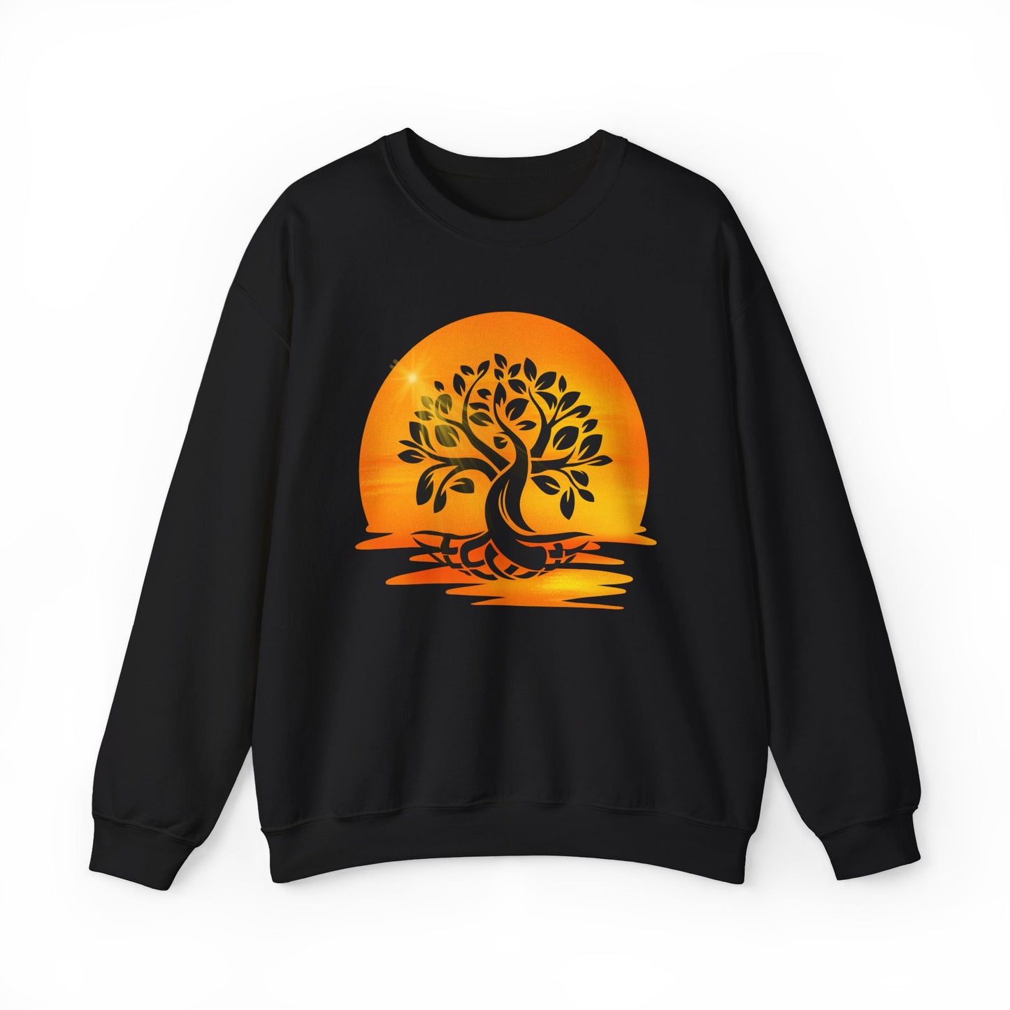 Tree of Life Sweatshirt – Sunset Tribal Graphic Crewneck