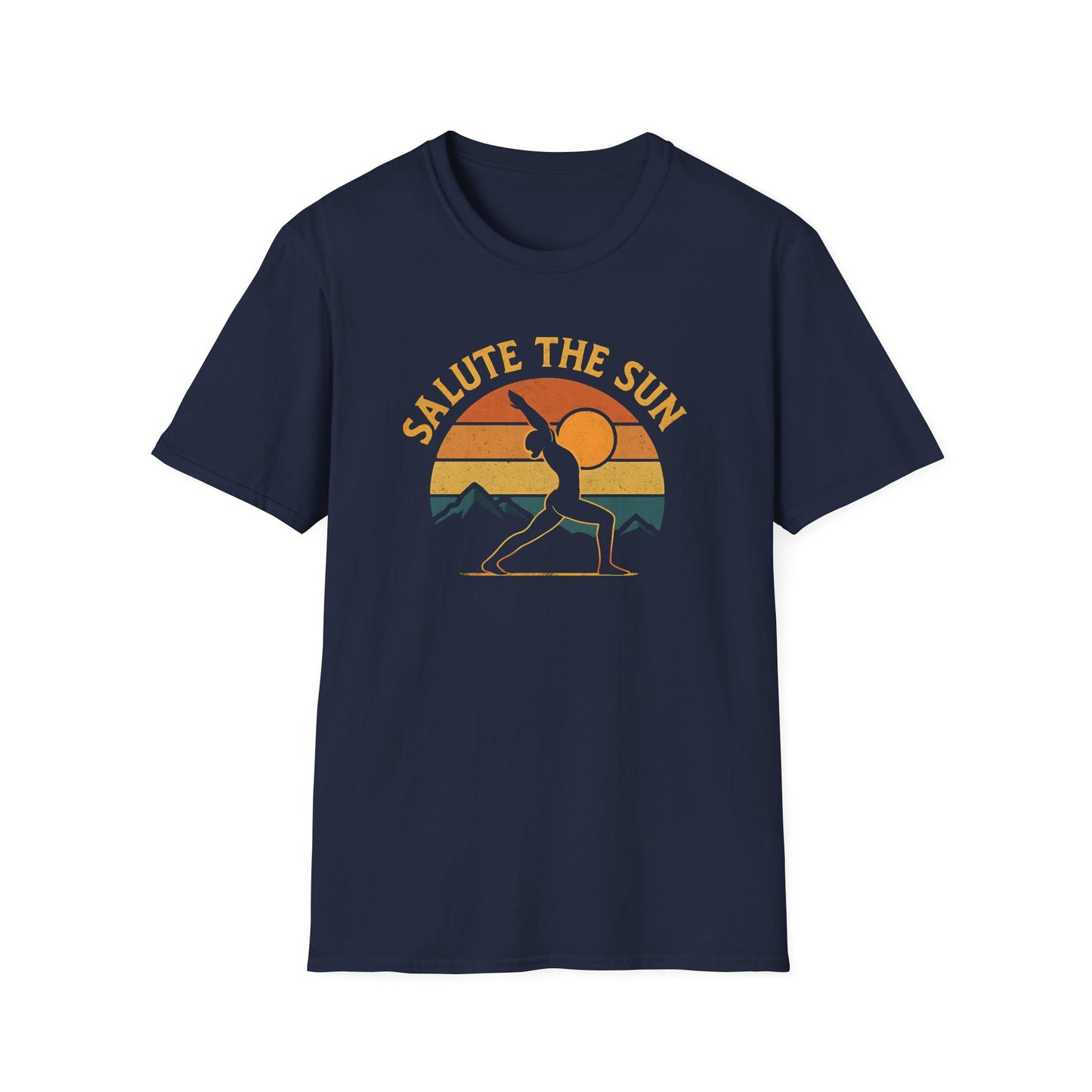 Salute the Sun T-Shirt - Yoga & Nature Inspired Mindful Living Tee