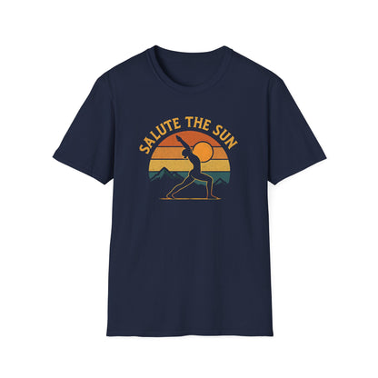 Salute the Sun T-Shirt - Yoga & Nature Inspired Mindful Living Tee